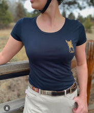 Load image into Gallery viewer, Black with gold OTTB Mafia Shirt
